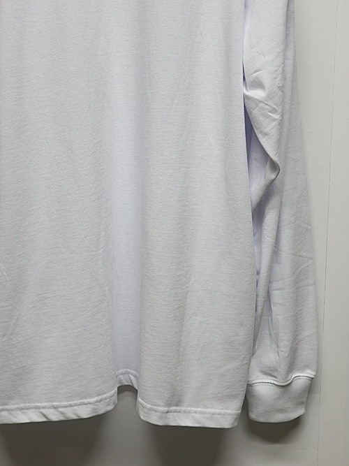 Ground Y�����饦��ɥ磻/NEWERA L/S Oversized Performance Tee/WHITE