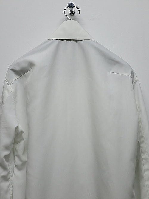 THE ONENESS�������ͥ�/Recycle PE Broad Single Frill Shirt/White.