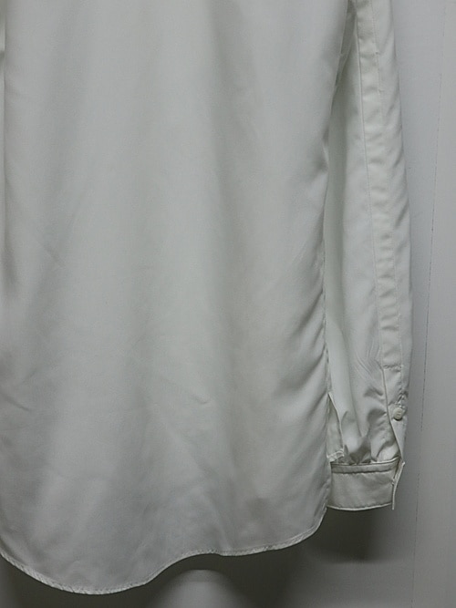 THE ONENESS�������ͥ�/Recycle PE Broad Single Frill Shirt/White.