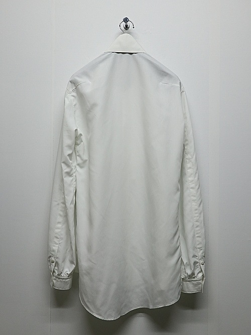 THE ONENESS�������ͥ�/Recycle PE Broad Single Frill Shirt/White.