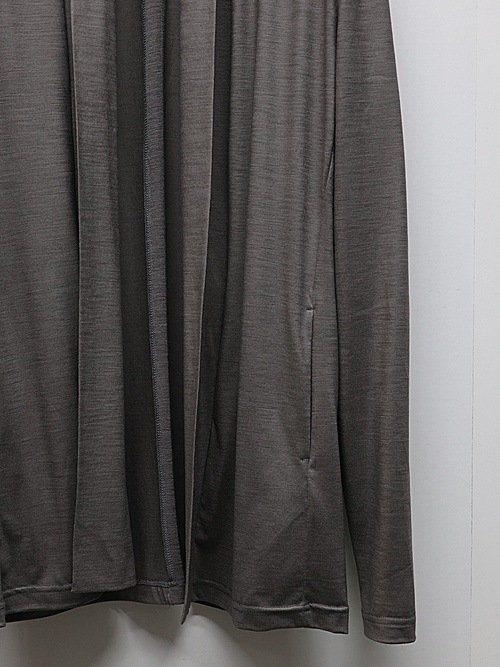 wjk�����֥른��������/ex.comfy wool cardigan/steal gray
