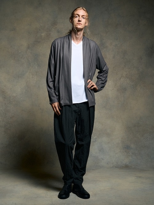 (ͽ���ʡ�1��2������ͽ��/wjk�����֥른��������/ex.comfy wool cardigan/steal gray