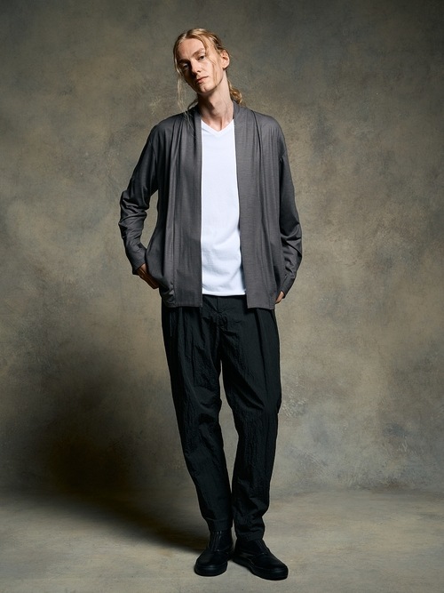 (ͽ���ʡ�1��2������ͽ��/wjk�����֥른��������/ex.comfy wool cardigan/steal gray