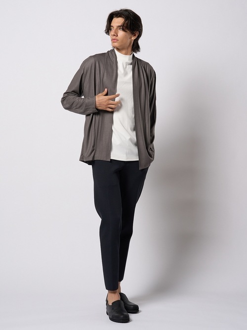 (ͽ���ʡ�1��2������ͽ��/wjk�����֥른��������/ex.comfy wool cardigan/steal gray