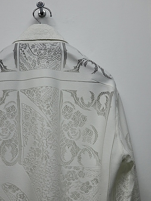 (ͽ���ʡ�6��7������ͽ��/kiryuyrik������奦����奦/CROSS-Lace Shirt/White