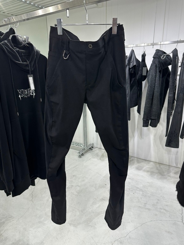 (ͽ���ʡ�10������11������ͽ��/kiryuyrik������奦����奦/Denim Curve Pants/Black