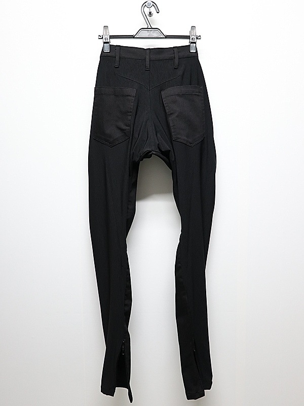 (ͽ���ʡ�10������11������ͽ��/kiryuyrik������奦����奦/Denim Curve Pants/Black