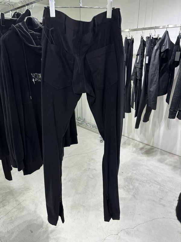 (ͽ���ʡ�10������11������ͽ��/kiryuyrik������奦����奦/Denim Curve Pants/Black