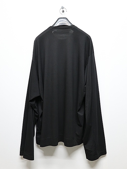 SALE40%OFF/JULIUS����ꥦ��/COTTON/MODAL JERSEY CUT & SEWN3/BLACK.