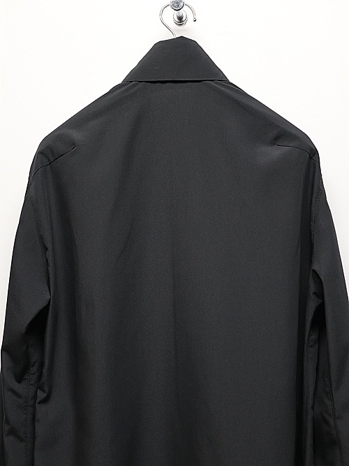 (ͽʡ910ͽ/THE ONENESSͥ/Recycle PE Broad Single Frill Shirt/Black
