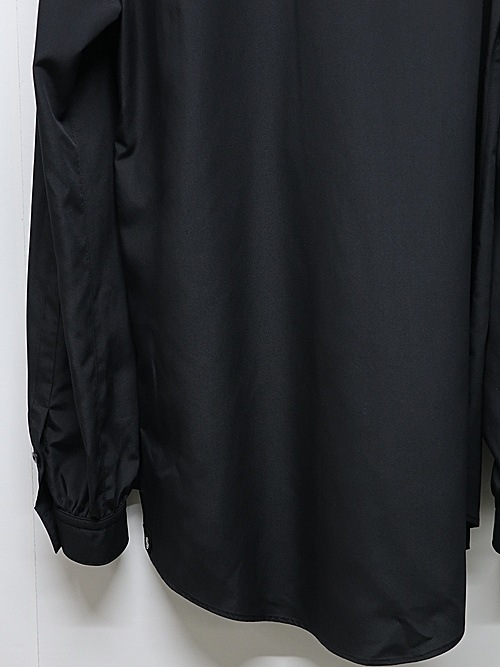 (ͽʡ910ͽ/THE ONENESSͥ/Recycle PE Broad Single Frill Shirt/Black