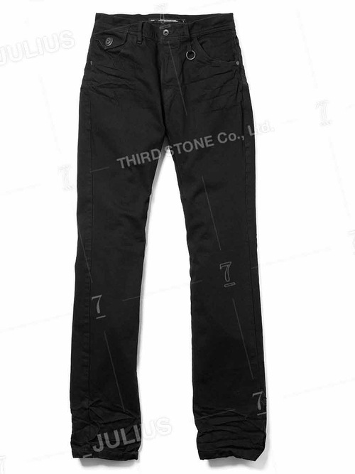 (ͽ����)2��3������ͽ��/JULIUS����ꥦ��/12oz DENIM TROUSERS3/BLACK