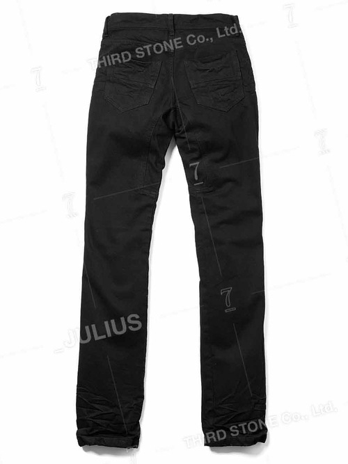 (ͽ����)2��3������ͽ��/JULIUS����ꥦ��/12oz DENIM TROUSERS3/BLACK