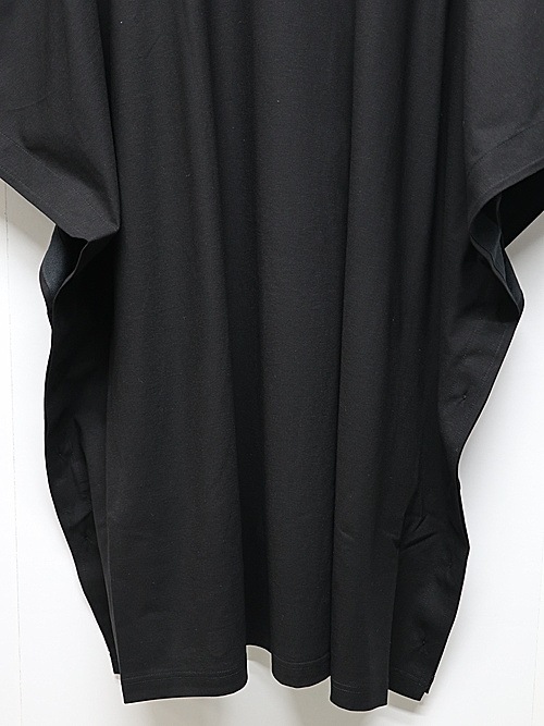 Ground Y�����饦��ɥ磻/30 HARD TWIST STRETCH JERSEY SIDE BUTTON BIG SHORT SLEEVED T/BLACK