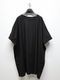 Ground Y�����饦��ɥ磻/30 HARD TWIST STRETCH JERSEY SIDE BUTTON BIG SHORT SLEEVED T/BLACK