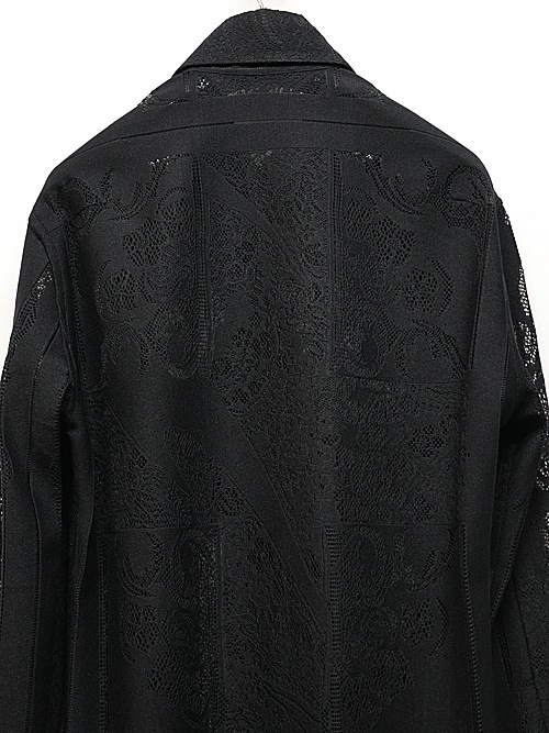 (ͽ���ʡ�6��7������ͽ��/kiryuyrik������奦����奦/CROSS-Lace Shirt/Black