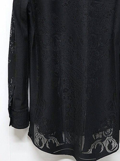 (ͽ���ʡ�6��7������ͽ��/kiryuyrik������奦����奦/CROSS-Lace Shirt/Black