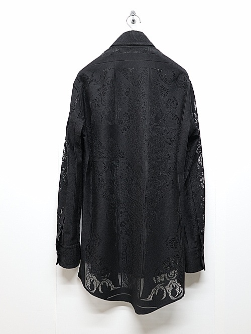 (ͽ���ʡ�6��7������ͽ��/kiryuyrik������奦����奦/CROSS-Lace Shirt/Black