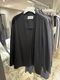 (ͽ���ʡ�7��8������ͽ��/ATTACHMENT�������å�����/COTTON DOUBLE FACE COLLARLESS CARDIGAN/BLACK