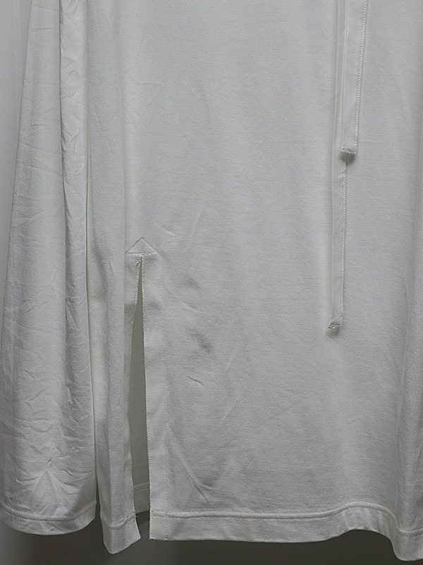 Ground Y�����饦��ɥ磻/30/- COTTON JERSEY LONG SLEEVED T/OFF WHITE
