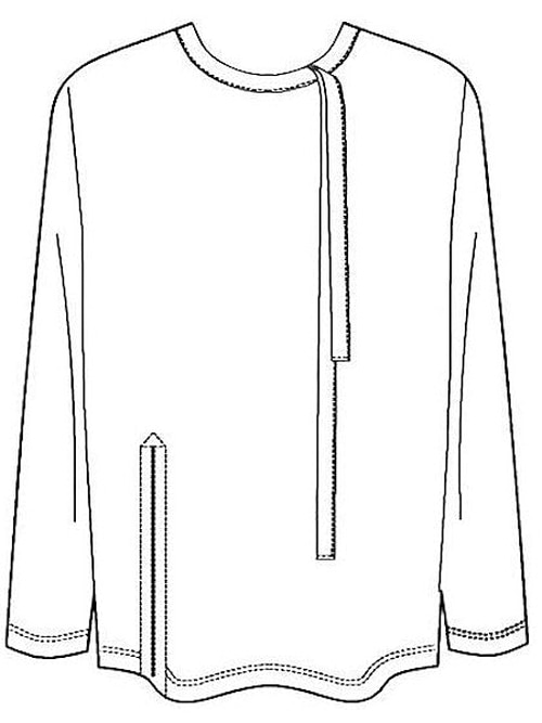 Ground Y�����饦��ɥ磻/30/- COTTON JERSEY LONG SLEEVED T/OFF WHITE