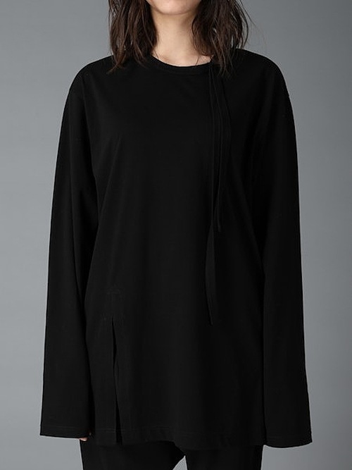 Ground Y�����饦��ɥ磻/30/- COTTON JERSEY LONG SLEEVED T/OFF WHITE
