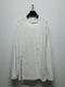Ground Y�����饦��ɥ磻/30/- COTTON JERSEY LONG SLEEVED T/OFF WHITE