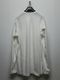 Ground Y�����饦��ɥ磻/30/- COTTON JERSEY LONG SLEEVED T/OFF WHITE