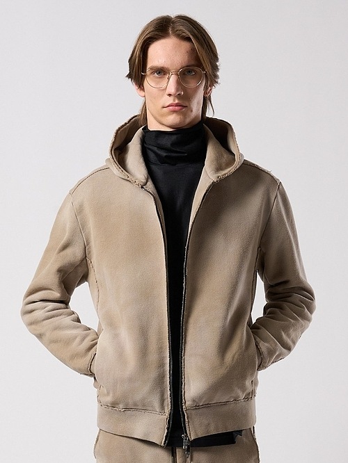 (ͽ���ʡ�9��10������ͽ��/wjk�����֥른��������/fade zip-up hoodie/fade beige