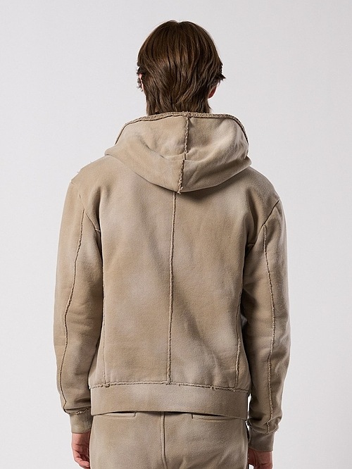 (ͽ���ʡ�9��10������ͽ��/wjk�����֥른��������/fade zip-up hoodie/fade beige