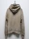 wjk�����֥른��������/fade zip-up hoodie/fade beige