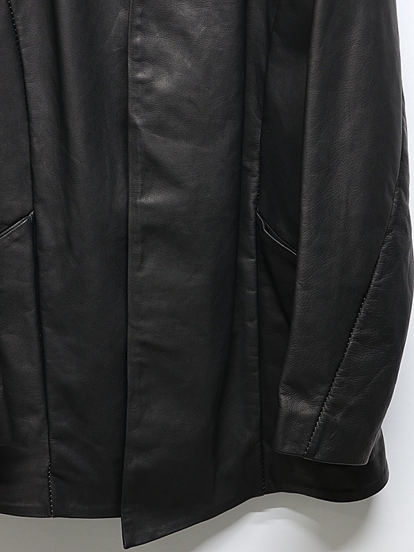 �㴰���RIPVANWINKLE����åץ����󥦥��󥯥�/COW LEATHER JACKET CARDE/BLACK