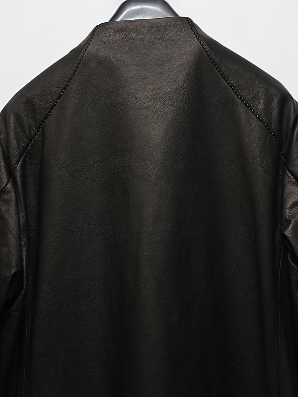 �㴰���RIPVANWINKLE����åץ����󥦥��󥯥�/COW LEATHER JACKET CARDE/BLACK