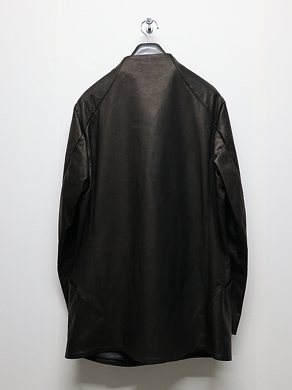 �㴰���RIPVANWINKLE����åץ����󥦥��󥯥�/COW LEATHER JACKET CARDE/BLACK