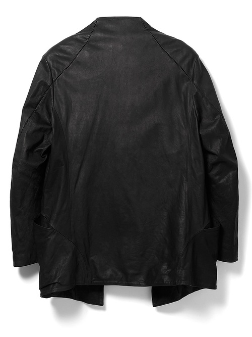 �㴰���RIPVANWINKLE����åץ����󥦥��󥯥�/COW LEATHER JACKET CARDE/BLACK