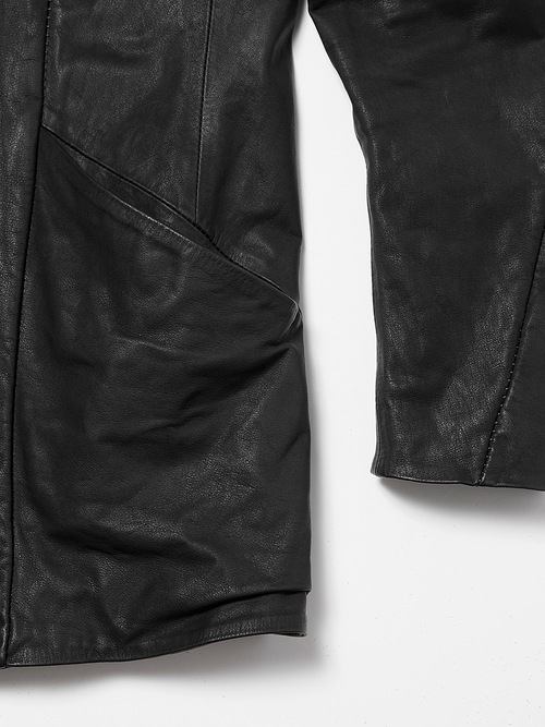 �㴰���RIPVANWINKLE����åץ����󥦥��󥯥�/COW LEATHER JACKET CARDE/BLACK
