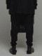 SALE40%OFF/nude:masahiko maruyama ̡:ޥҥޥ/Linen Dobby Shadow Check REVERSIBLE WAIST APRON/Black.
