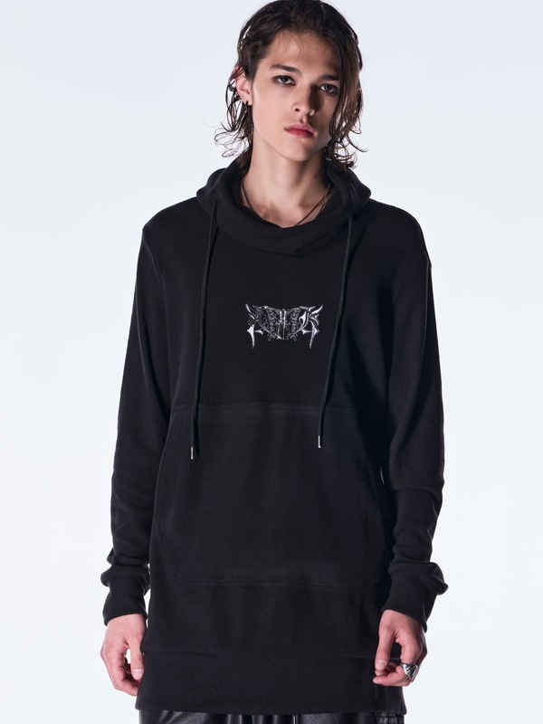 (ͽ���ʡ�10������11������ͽ��/kiryuyrik������奦����奦/Heat Tech Jersey High Neck Hoodie/Black