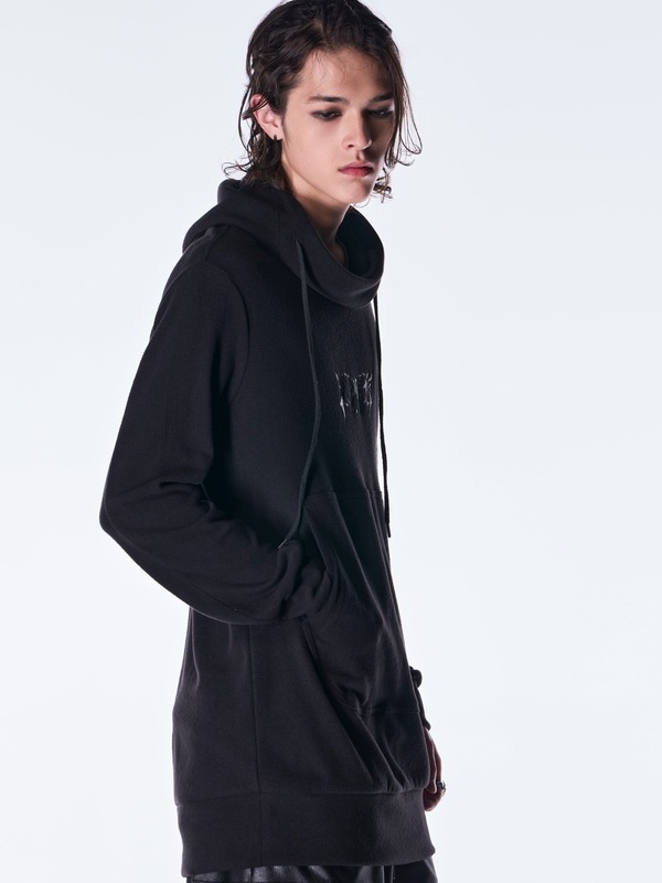 (ͽ���ʡ�10������11������ͽ��/kiryuyrik������奦����奦/Heat Tech Jersey High Neck Hoodie/Black