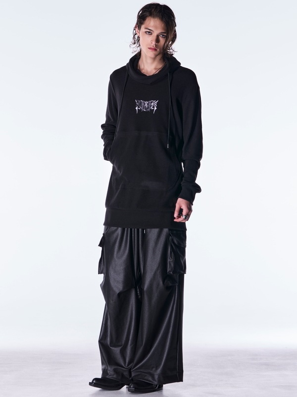 (ͽ���ʡ�10������11������ͽ��/kiryuyrik������奦����奦/Heat Tech Jersey High Neck Hoodie/Black