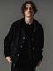�㴰���RESOUND CLOTHING���ꥵ����ɥ���������/blister Varsity hoodie/BLACK