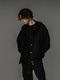 �㴰���RESOUND CLOTHING���ꥵ����ɥ���������/blister Varsity hoodie/BLACK