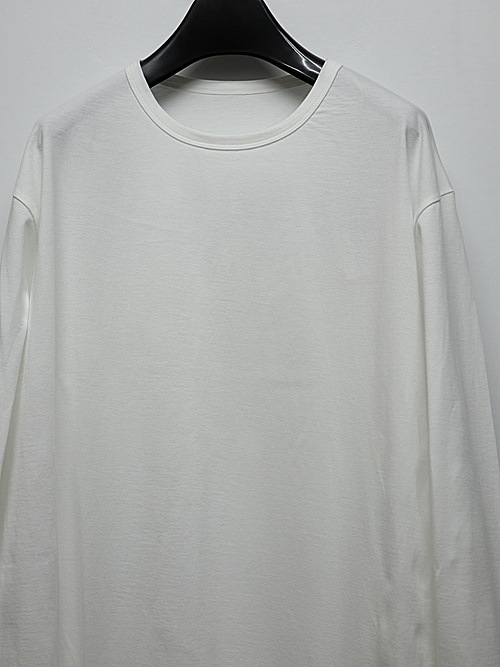 SALE40%OFF/Ground Y饦ɥ磻/30/- COTTON JERSEY SLASH PIPING T-SHIRT/WHITE