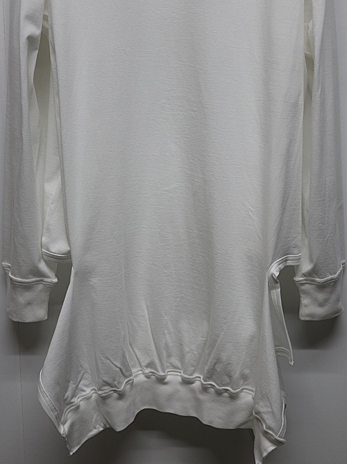 SALE40%OFF/Ground Y饦ɥ磻/30/- COTTON JERSEY SLASH PIPING T-SHIRT/WHITE