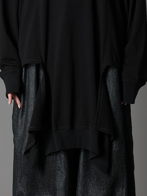 SALE40%OFF/Ground Y饦ɥ磻/30/- COTTON JERSEY SLASH PIPING T-SHIRT/WHITE