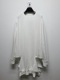 SALE40%OFF/Ground Y饦ɥ磻/30/- COTTON JERSEY SLASH PIPING T-SHIRT/WHITE