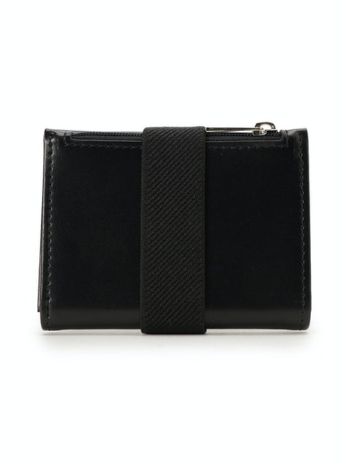 SALE40%OFF/Ground Y饦ɥ磻/Eco leather threefold mini wallet/BLACK.