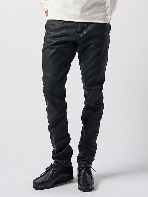 �㴰���wjk�����֥른��������/coating draping pants/black