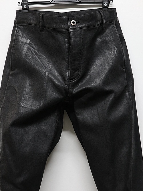�㴰���wjk�����֥른��������/coating draping pants/black