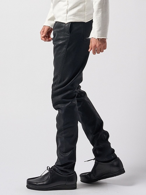 �㴰���wjk�����֥른��������/coating draping pants/black